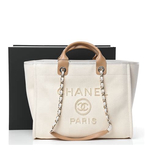 chanel deauville pearl|coco chanel deauville tote.